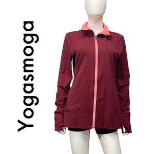 ⭐️Yogasmoga Brooklyn Zip Up Performance Jacket